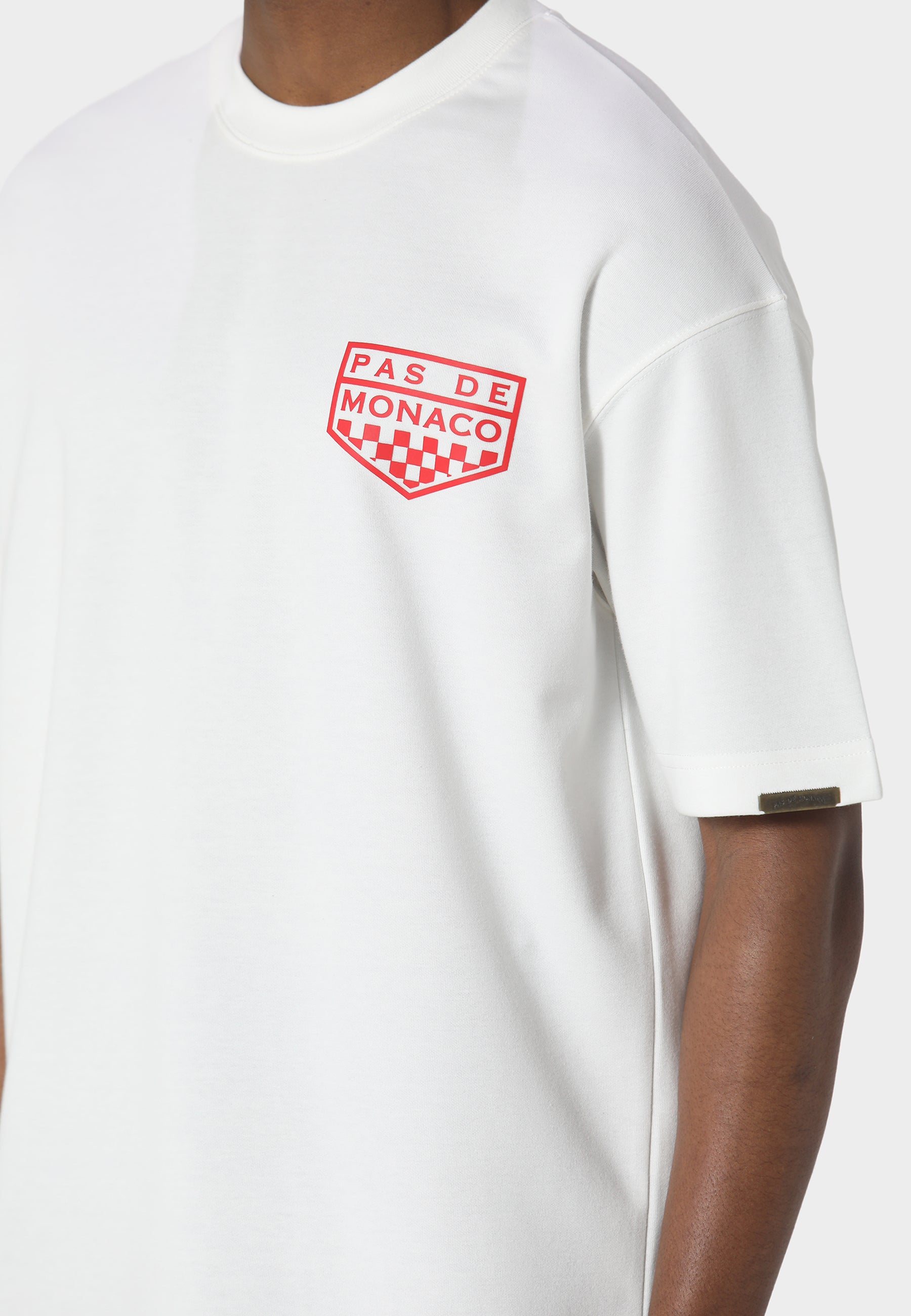 Pas De Monaco HD Insignia Off White T-Shirt
